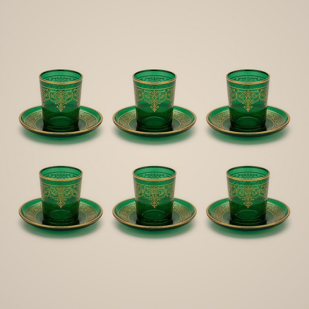 Emerald Gold Mirra Cup Set — included in this bundle