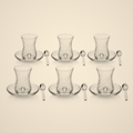 Lanora Breeze Crystal-Ball Tea Set — 18 Piece