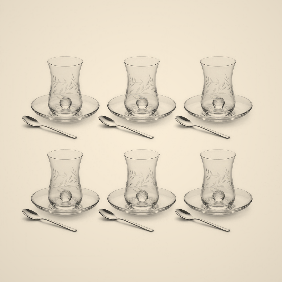 Lanora Laurel Crystal-Ball Tea Set