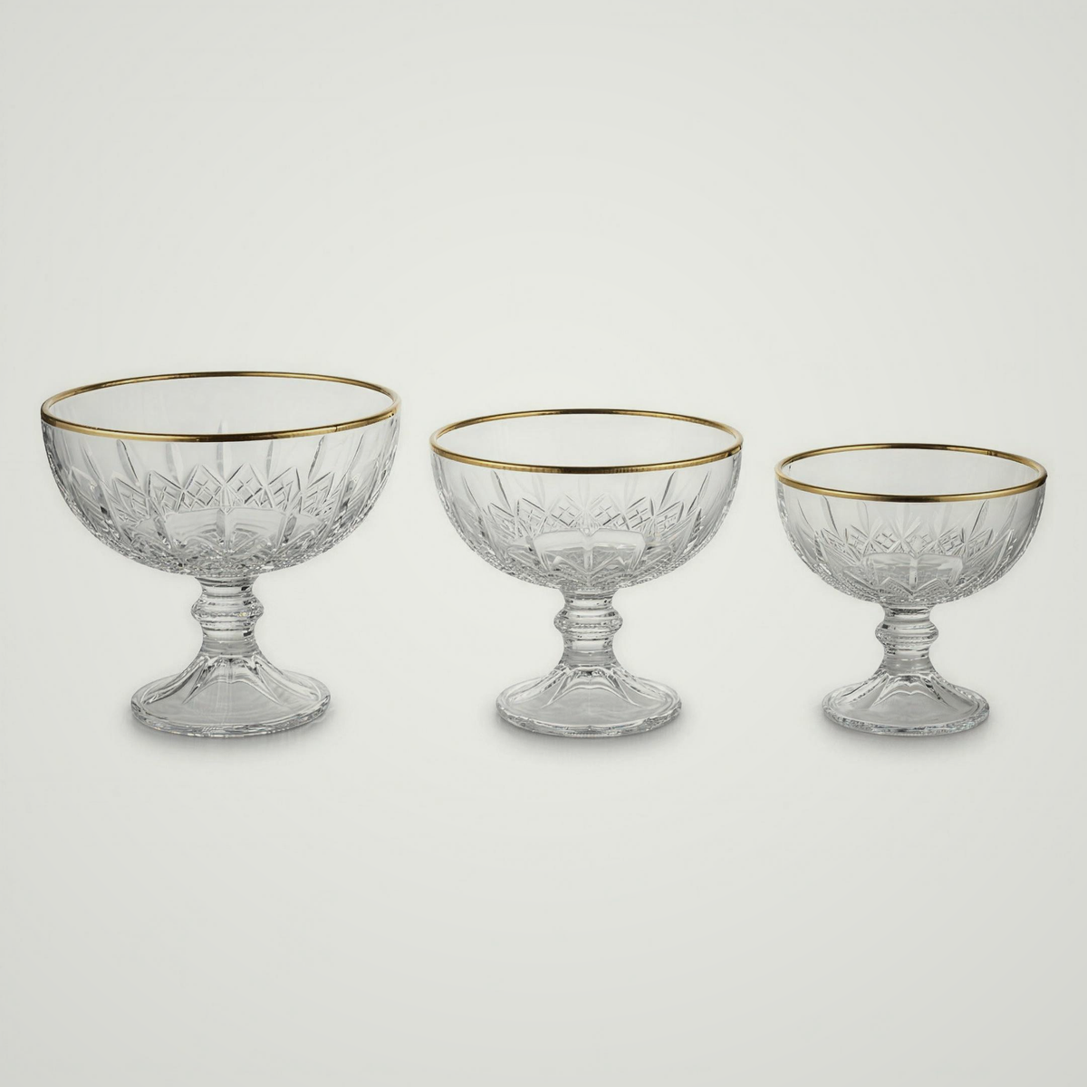Lanora Gilt 3-Piece Presentation Set with Crystal Detail