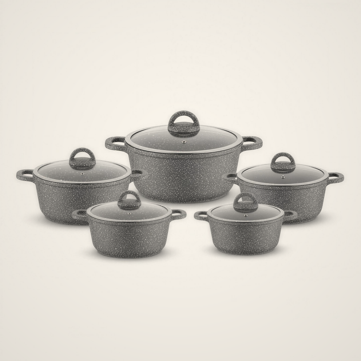 Lanora Everyday Granite Casserole Set — 6 Piece