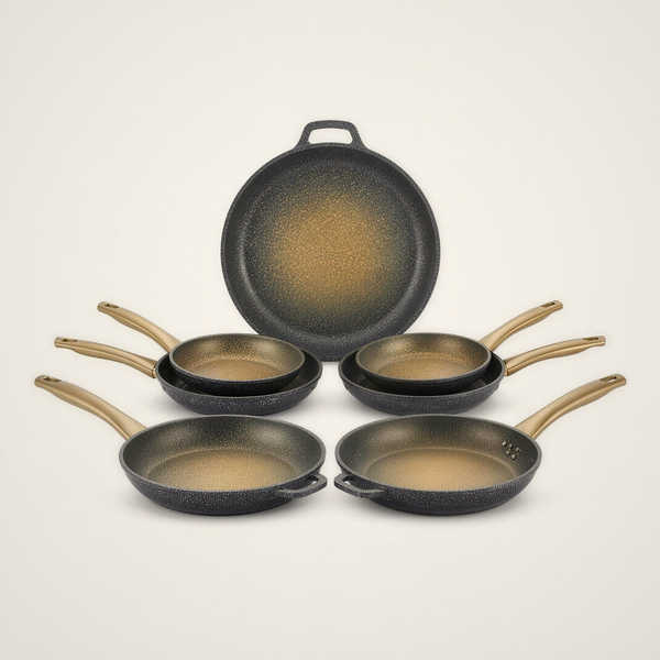 Lanora Ombré Granite Egg Pan Set — 6 Piece