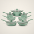 Lanora Celebration Granite Cookware Set — 16 Piece