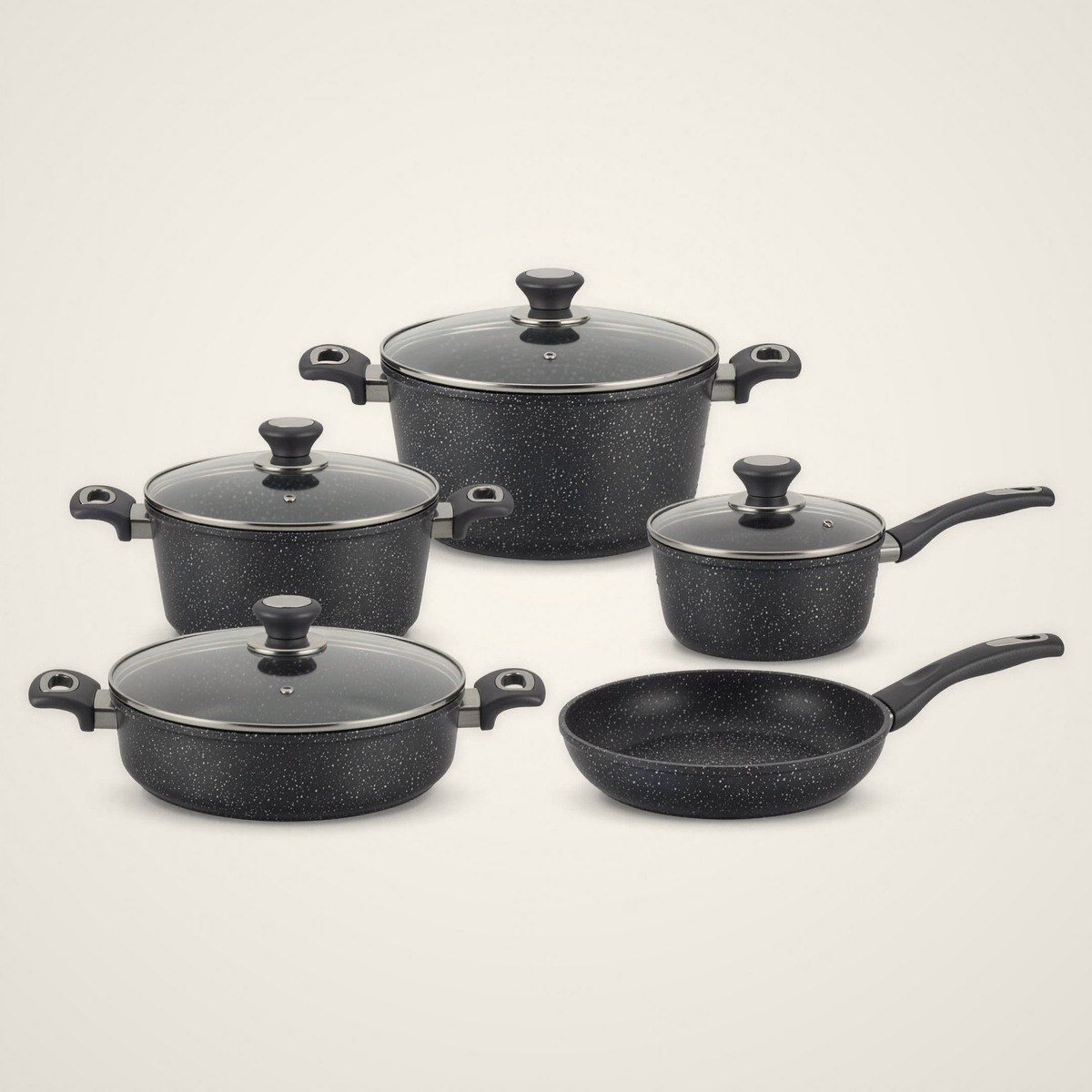 Lanora Heritage Granite Casserole Set — 9 Piece