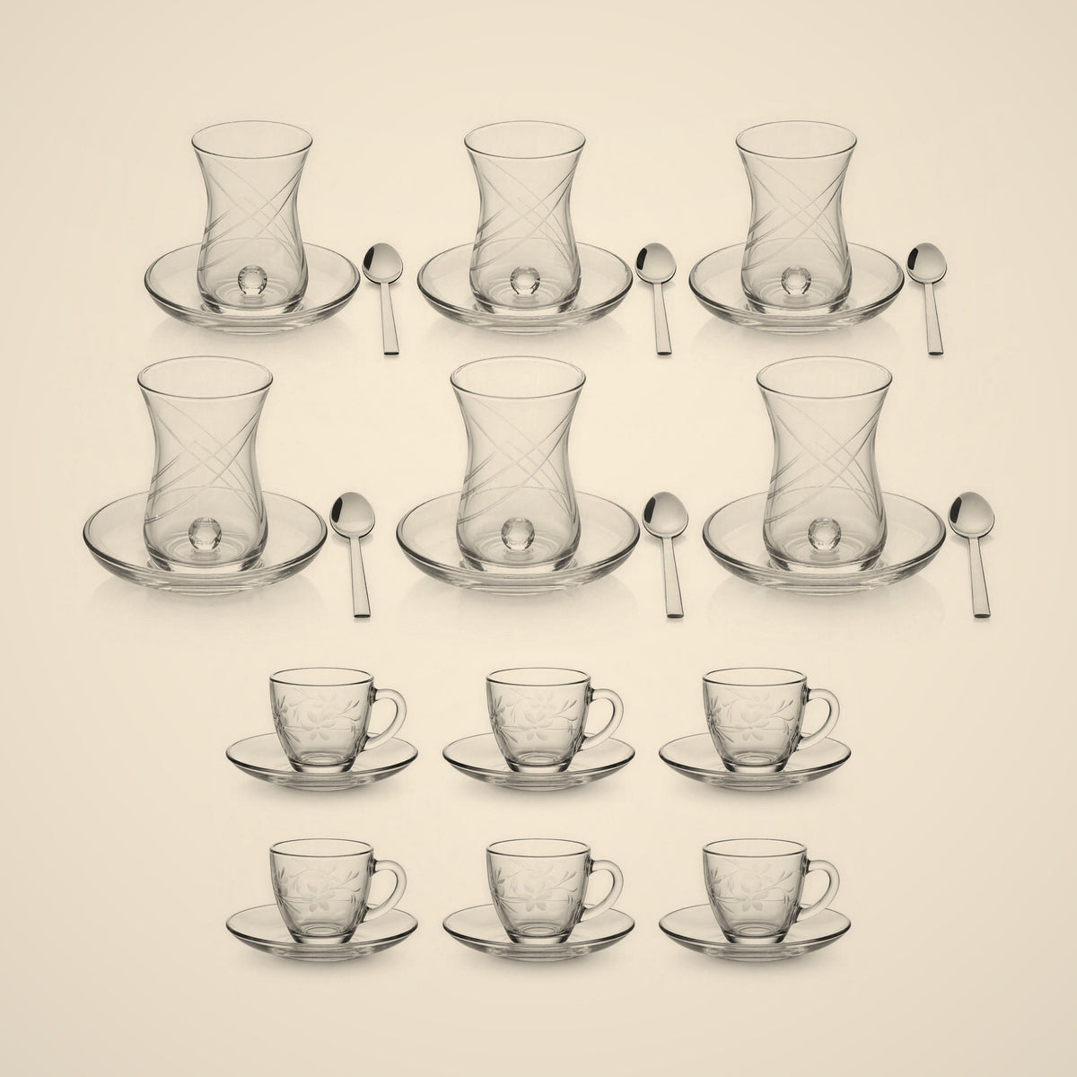 Breeze Tea & Mirra Bundle — tea set and mirra cups together