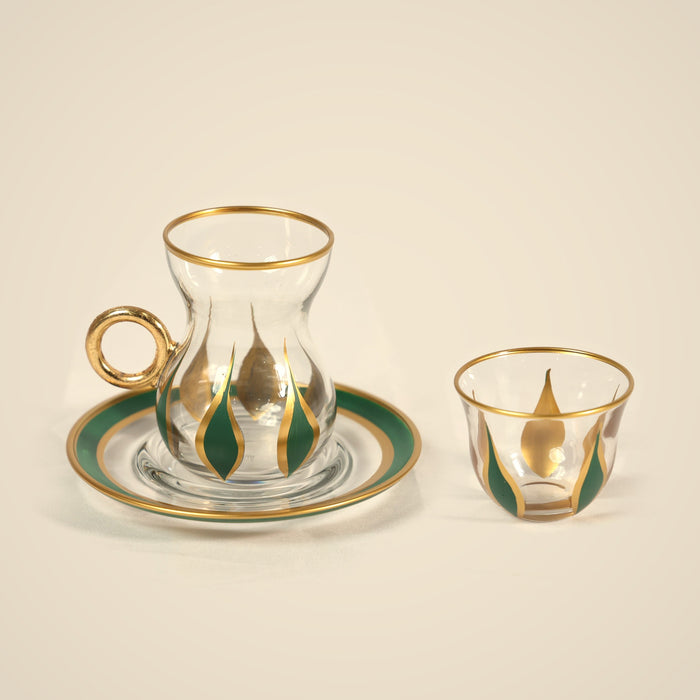 Ember Tea & Mirra Bundle — tea set and mirra cups together