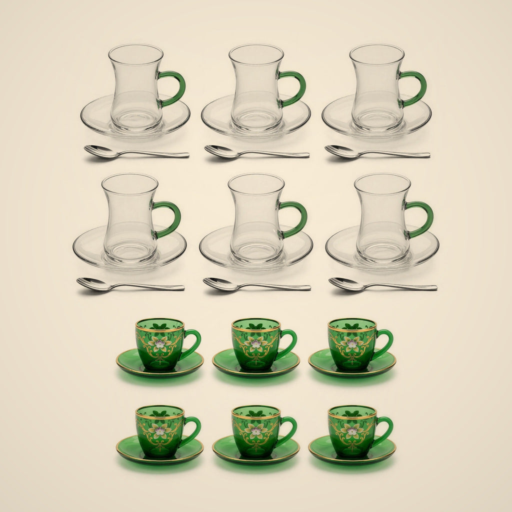 Ember Tea & Mirra Bundle — tea set and mirra cups together