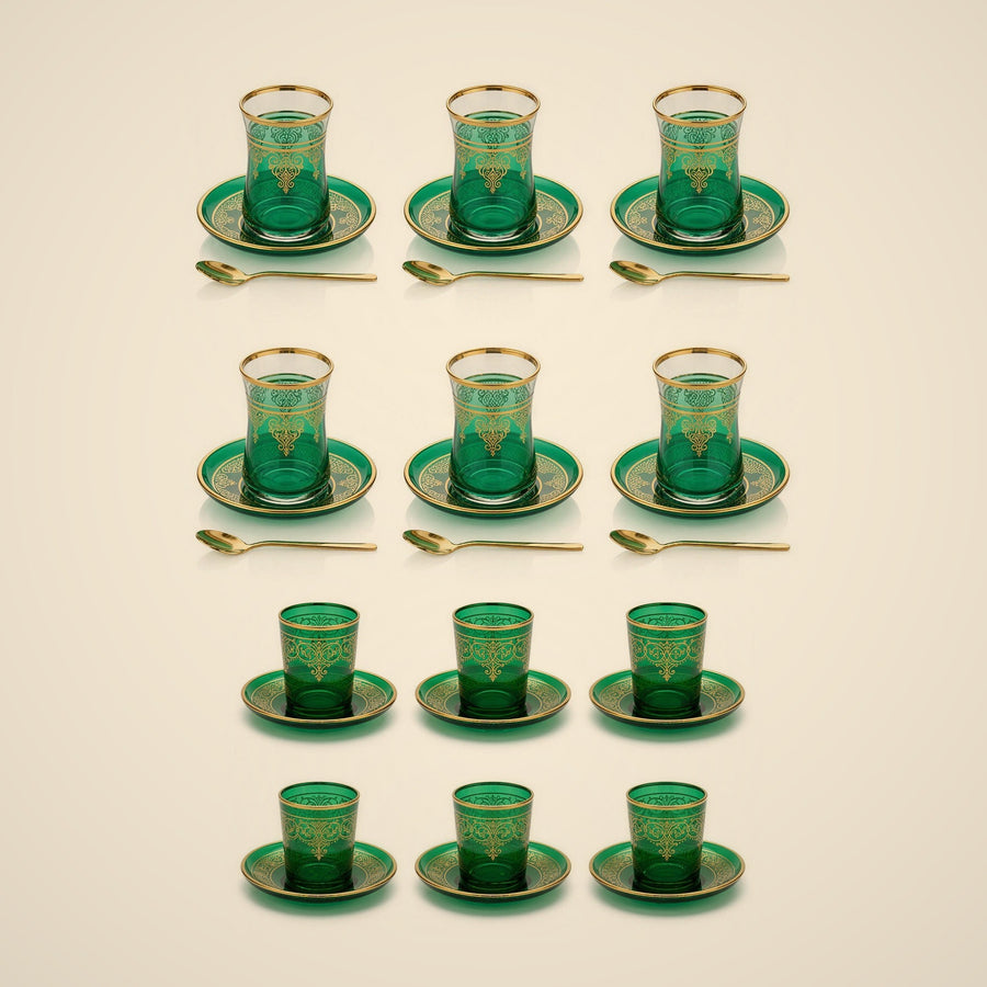 Lanora Emerald Gold Tea & Mirra Bundle