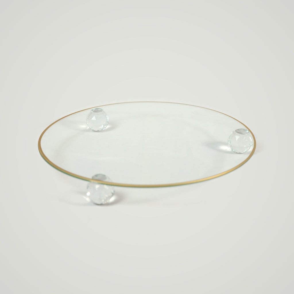 Gilt 3-Piece Presentation Set with Crystal Detail — included in this bundle