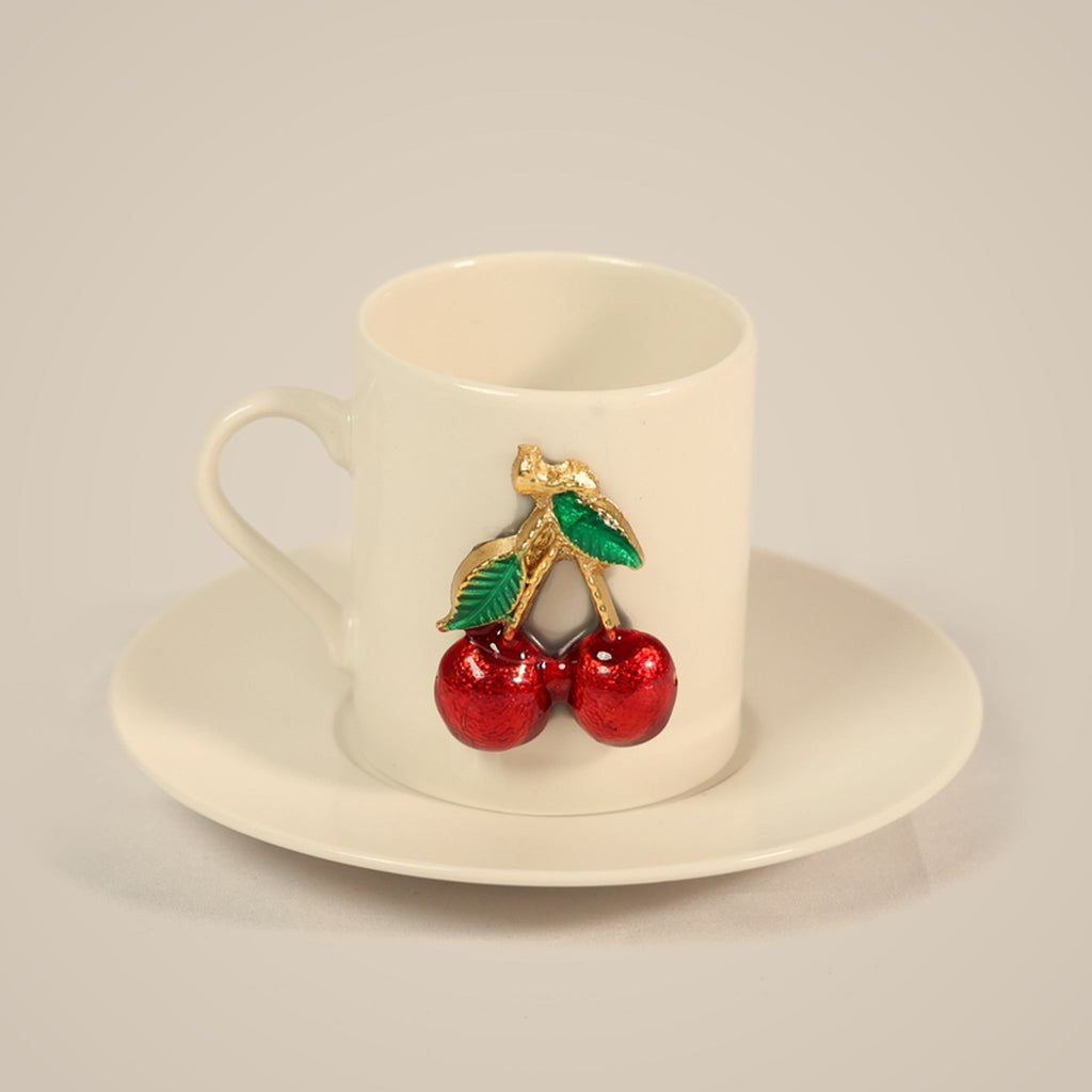 Cherry Porcelain Cup Set — included in this bundle